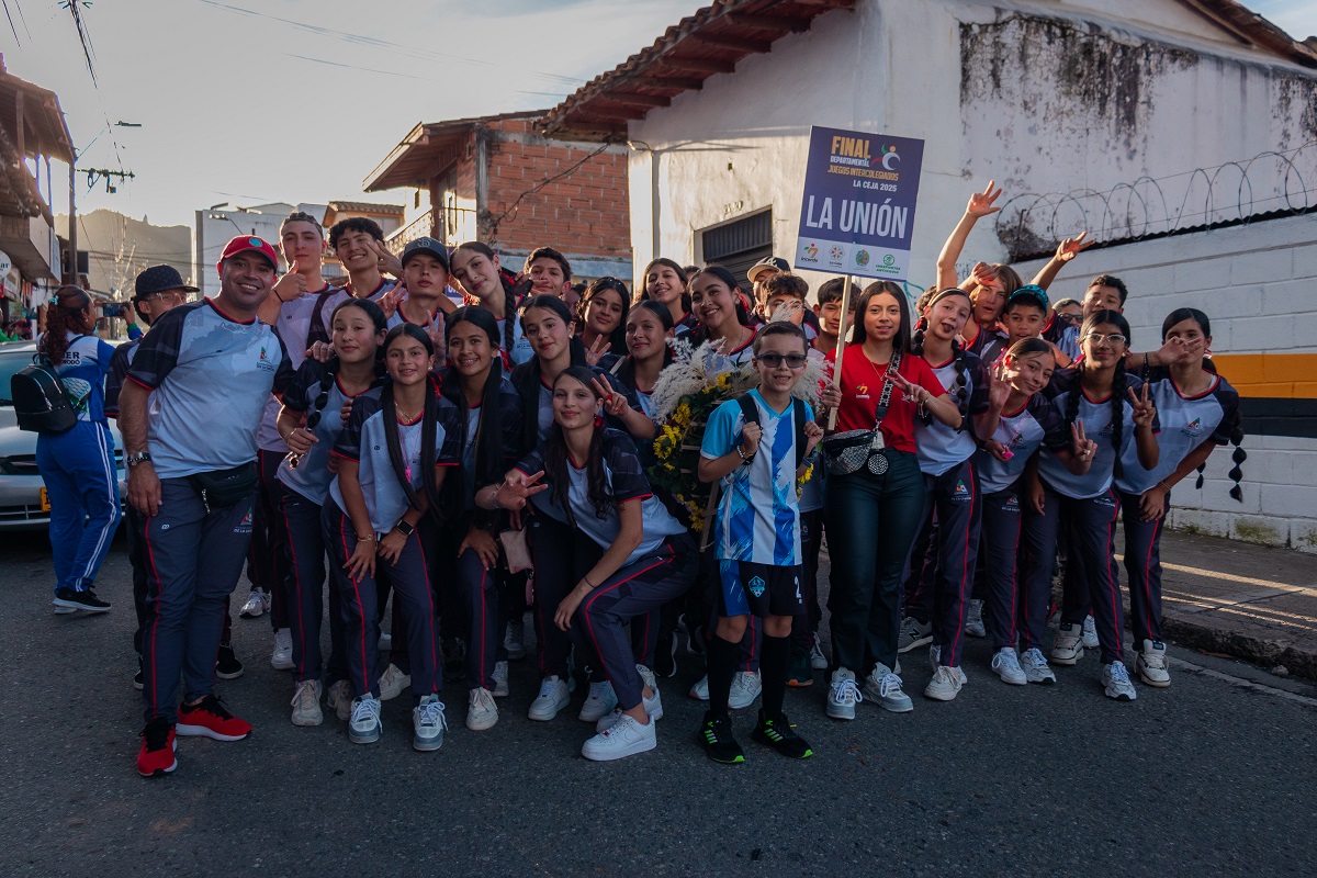 Más de 4.000 deportistas llegan a La Ceja para la Final Departamental de los Juegos Intercolegiados de Antioquia