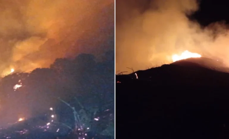 En Abejorral se registró un voraz incendio tras quema realizada por un campesino