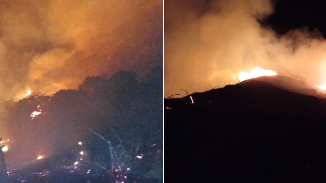 En Abejorral se registró un voraz incendio tras quema realizada por un campesino