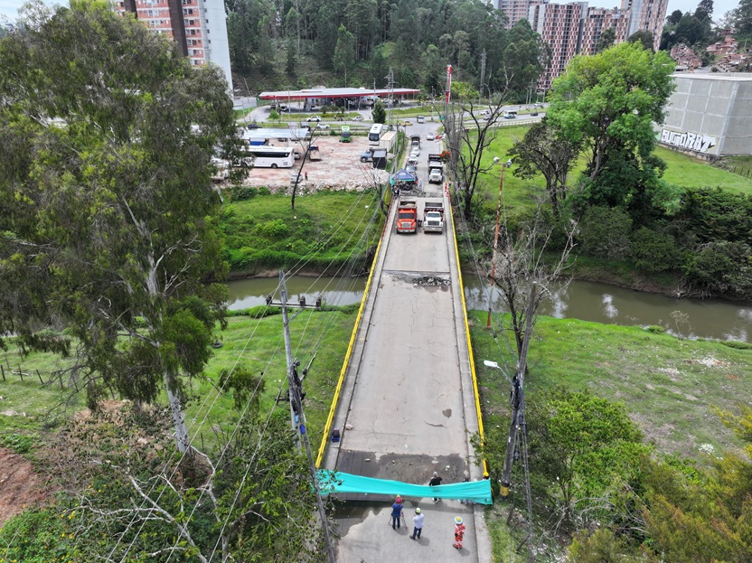 Reabren el puente de La Fiscalía en Rionegro tras exhaustiva evaluación estructural