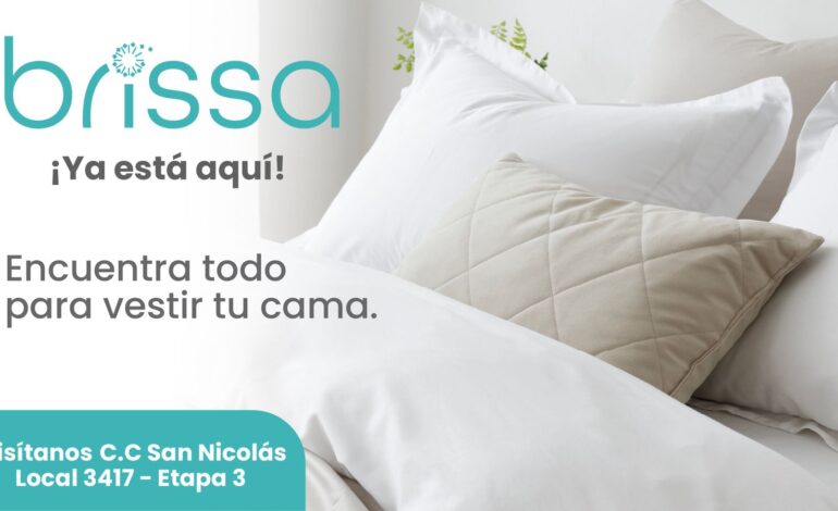 Apertura tienda Brissa en el Centro Comercial San Nicolás con descuentos y novedades para el hogar.