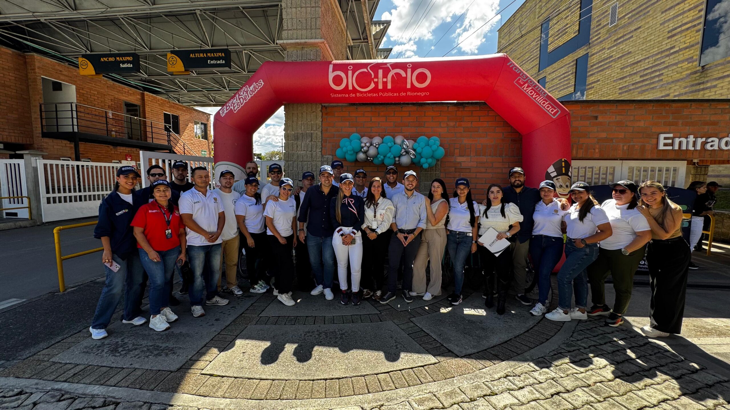 Rionegro inaugura la estación 18 de Bicirio en la Zona Franca, beneficiando a más de 5.000 trabajadores