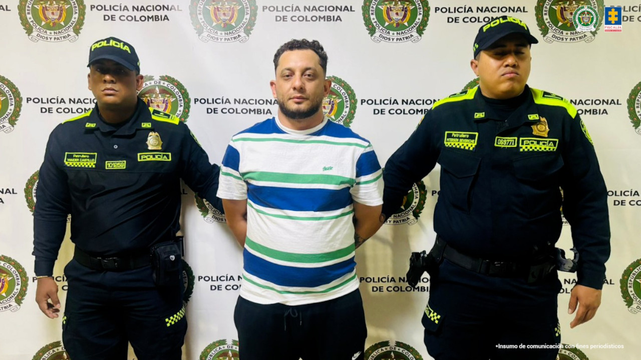 A prisión a ciudadano venezolano que estaría vinculado a hurtos a personas fuera de bancos en el Valle de Aburrá