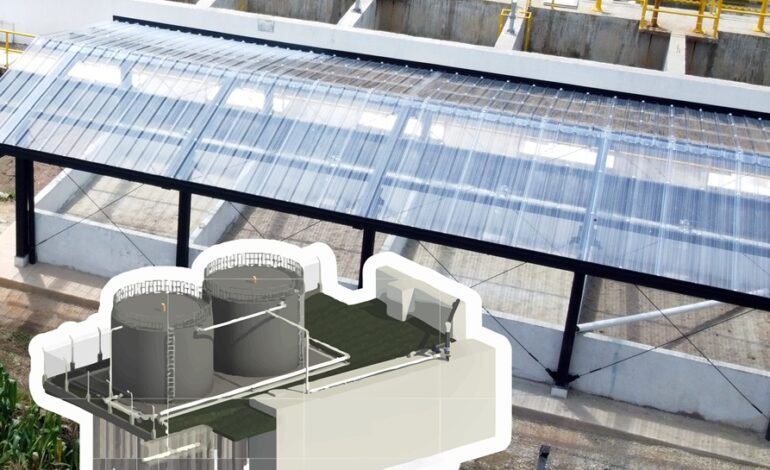Construcción de losa estructural para ampliar almacenamiento de agua potable en El Carmen de Viboral.