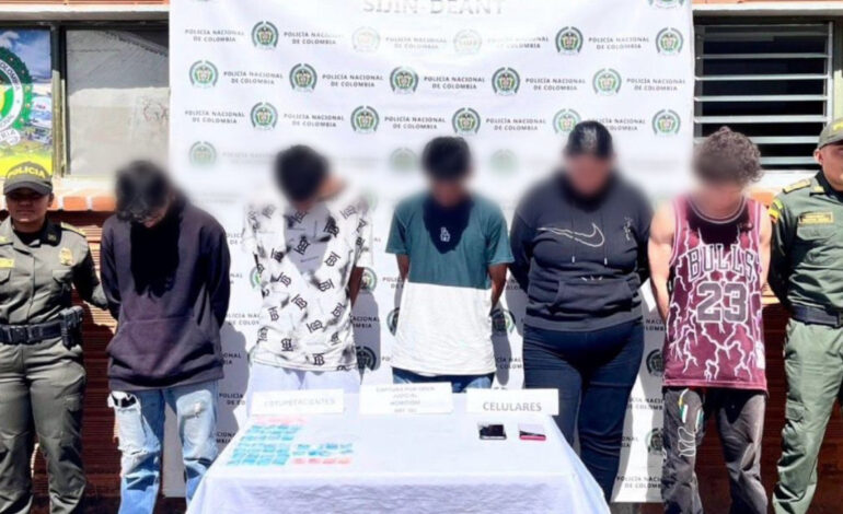 En Rionegro, capturan a siete presuntos integrantes de El Mesa tras homicidio