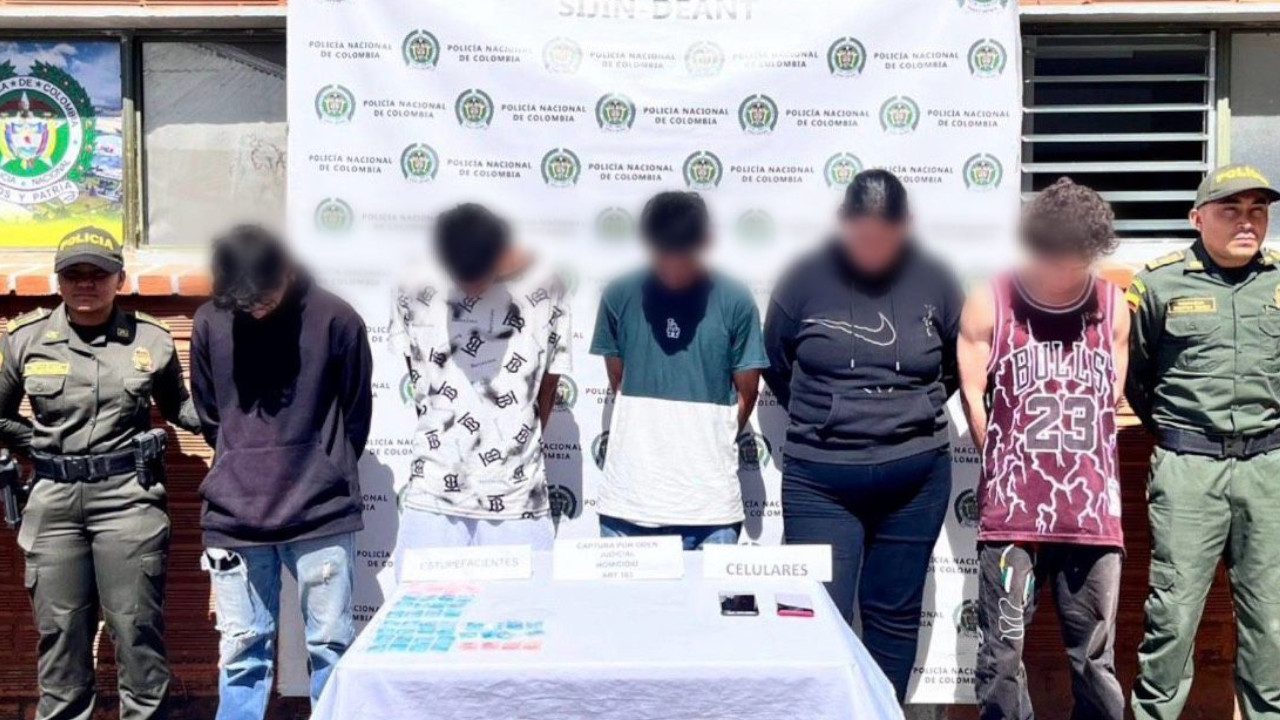 En Rionegro, capturan a siete presuntos integrantes de El Mesa tras homicidio