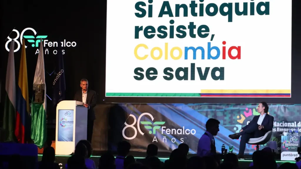 Gobernador de Antioquia resaltó el compromiso de los empresarios en la economía del país