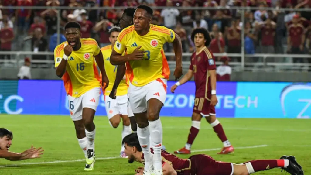 Colombia aplastó en Maturín y cerró Eliminatorias con lluvia de goles