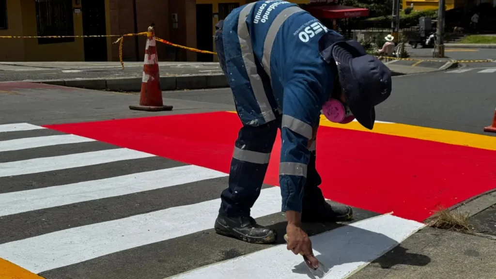 Rionegro estrena señalización en más de 4.000 metros de vías