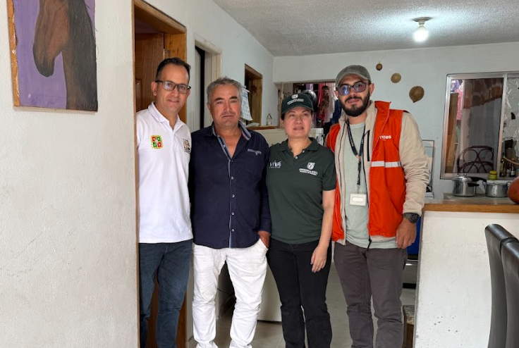 Mejoramientos de vivienda en El Carmen de Viboral con apoyo de VIVA Antioquia