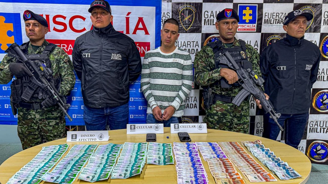 Capturado en Medellín alias Chorizo presunto testaferro de la Estructura 36
