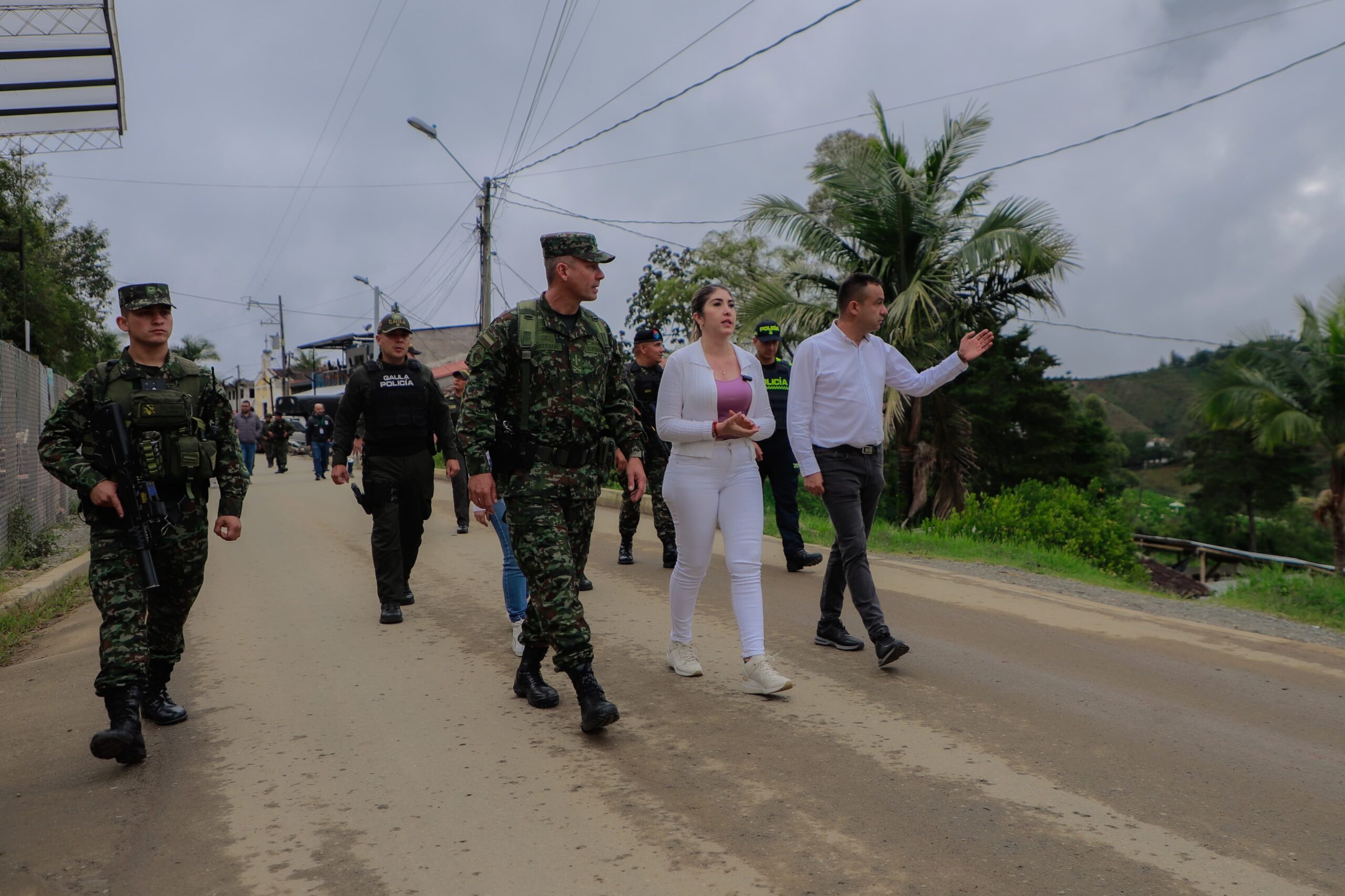 Alcaldesa de La Ceja y Fuerza Pública desmienten denuncias de secuestros en el corregimiento San José