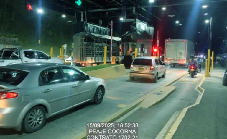 Invías anuncia la reactivación de obras y el reinicio del cobro en los peajes de la vía Medellín Bogotá