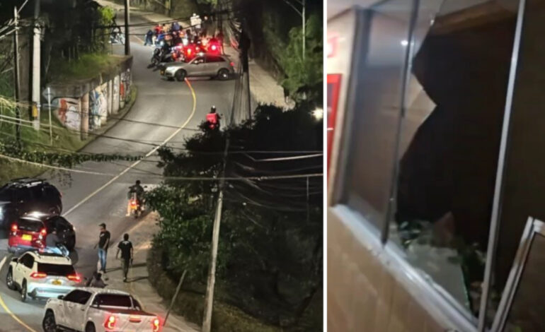 Reportan fuerte explosión en torre de energía de Medellín