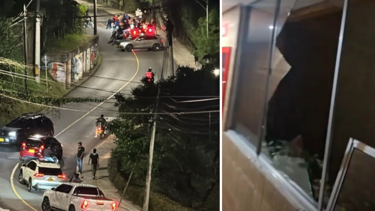 Reportan fuerte explosión en torre de energía de Medellín