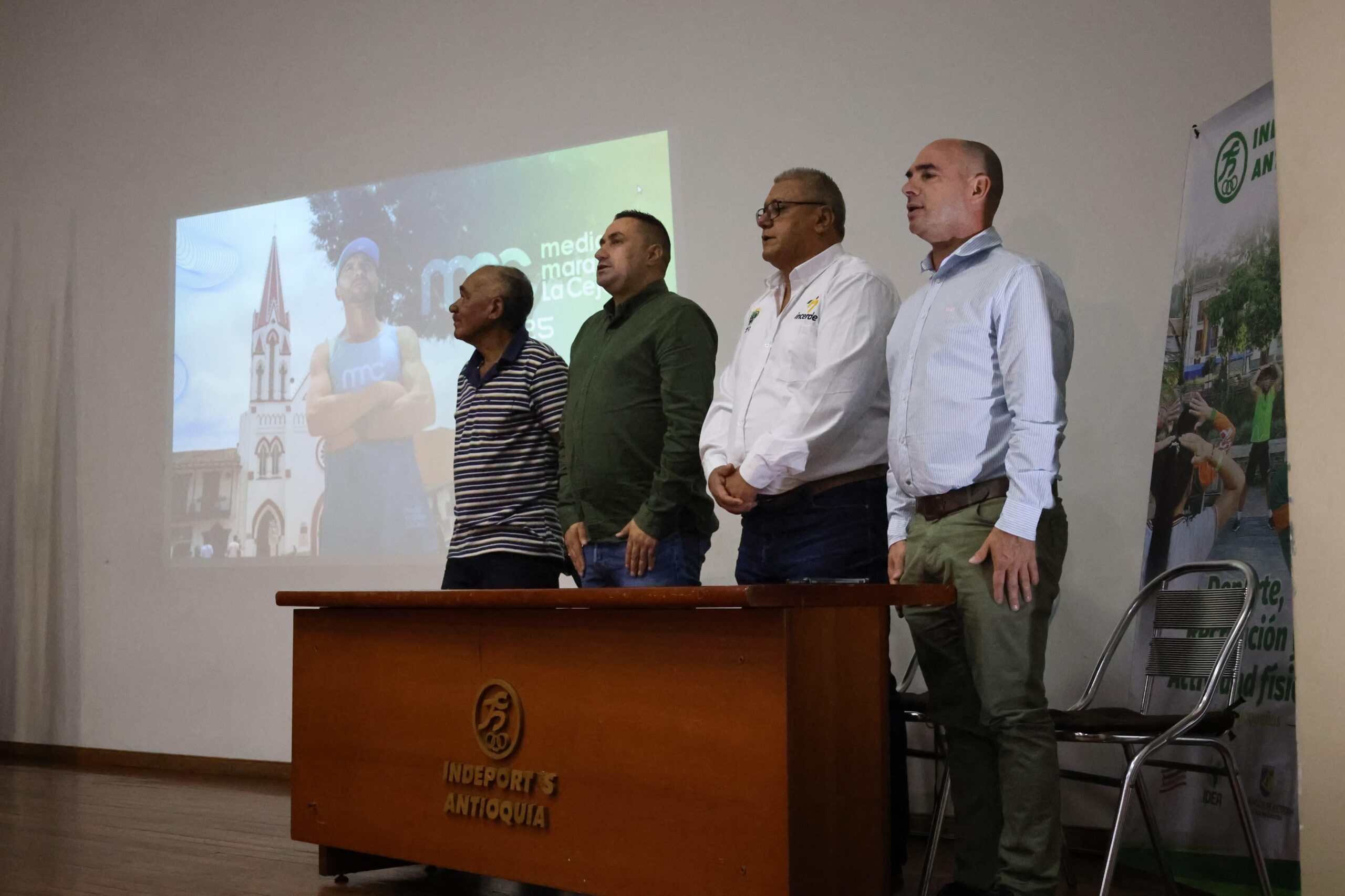 La Ceja se prepara para la Media Maratón Internacional 2025 con atletas de talla mundial