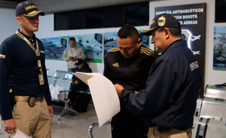 Migración Colombia expulsa a alias ‘Fede’,
