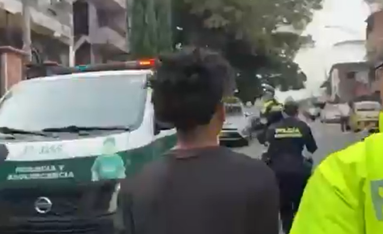 Operativo de la Policía Metropolitana que permitió la captura de presuntos responsables del homicidio en El Danubio.
