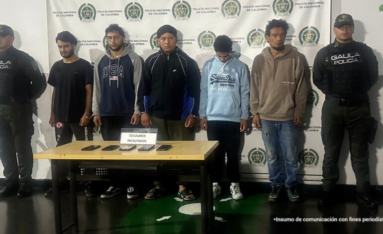Policía y Fiscalía desmantelan red que secuestraba conductores de plataformas en Medellín.