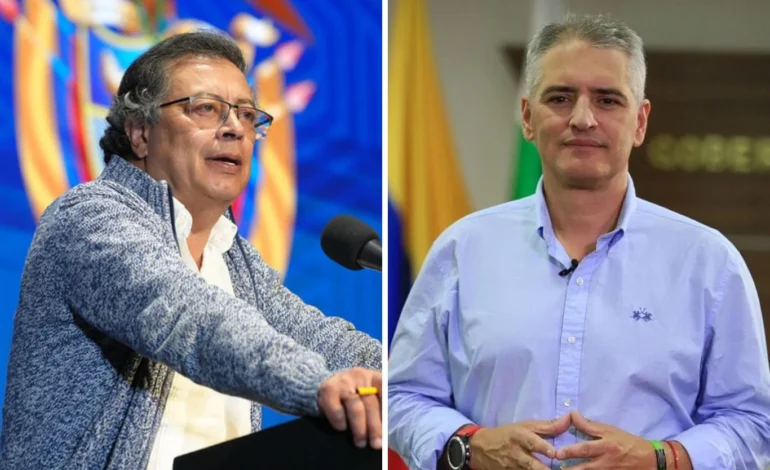 Nuevo choque entre Gustavo Petro y Andrés Julián Rendón: acusaciones cruzadas por muertes de uniformados en Antioquia y política de seguridad.