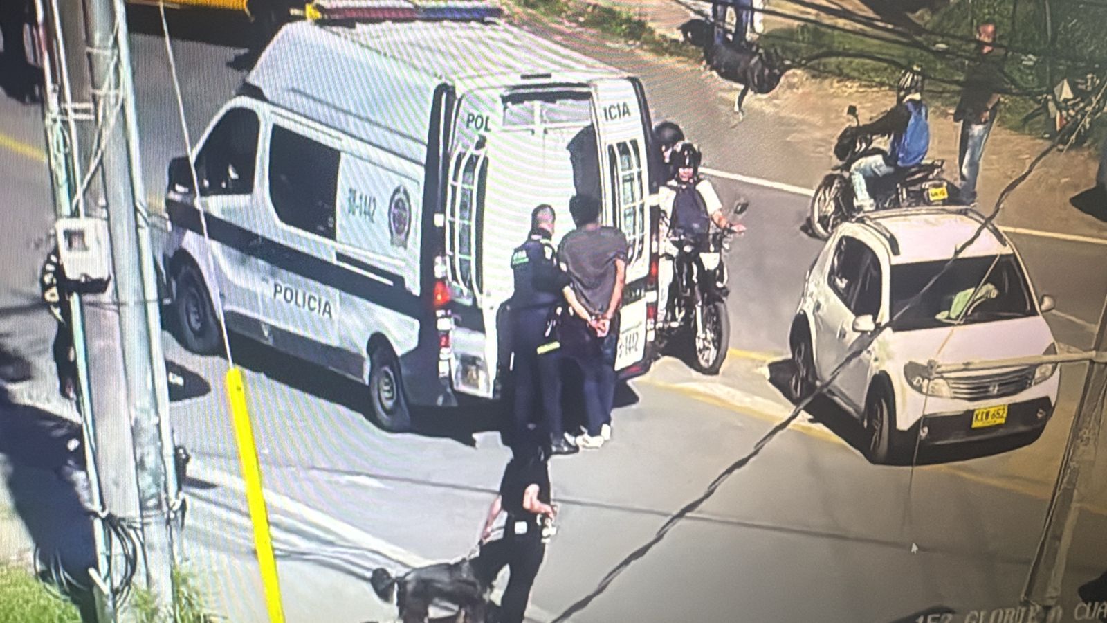 Cuadrante del CAI de Cuatro Esquinas logró la captura de un sospechoso de homicidio en Rionegro