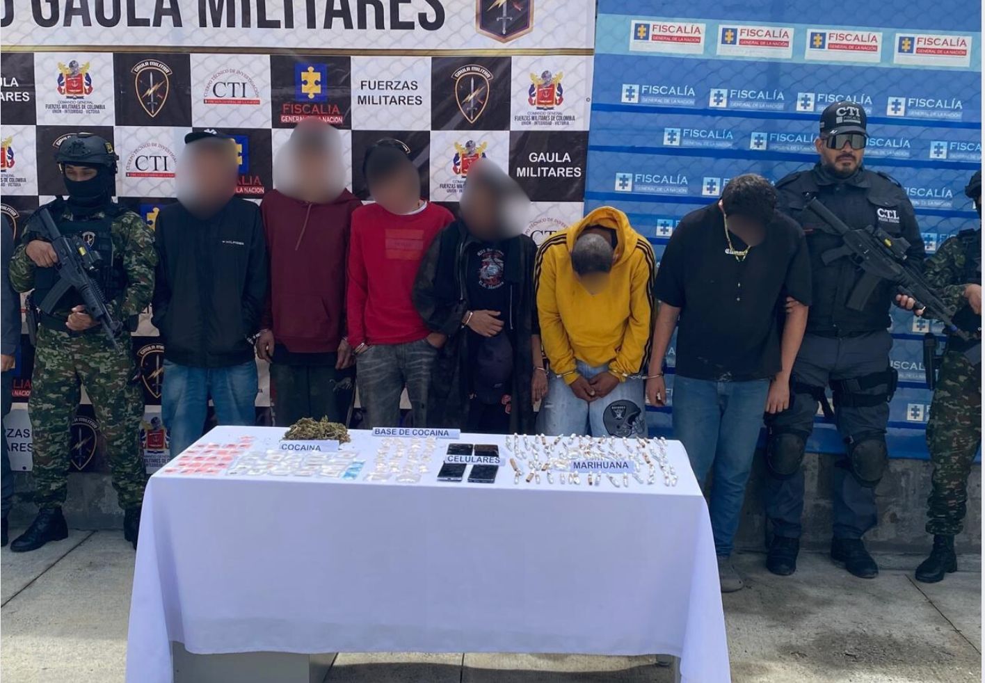 Golpe contundente al grupo delincuencial “El Mesa” en El Carmen de Viboral
