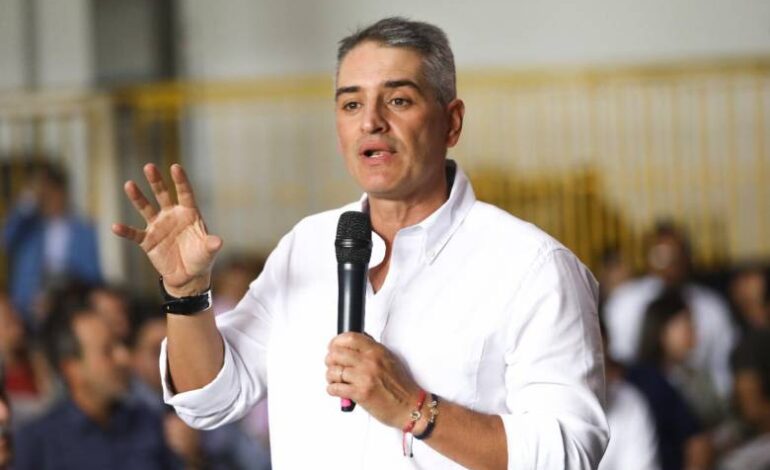 Gobernador de Antioquia reclama al Ministerio de Hacienda por falta de recursos para la consulta popular del Área Metropolitana del Valle de San Nicolás.