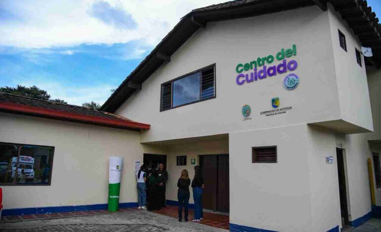 Centro del Cuidado de La Ceja, sede del primer centro de lavado público de Antioquia.