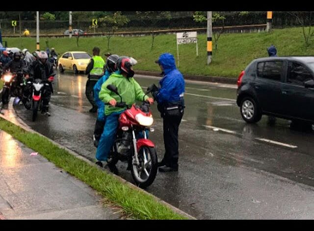 Decreto de restricción de acompañante en motocicleta en Rionegro