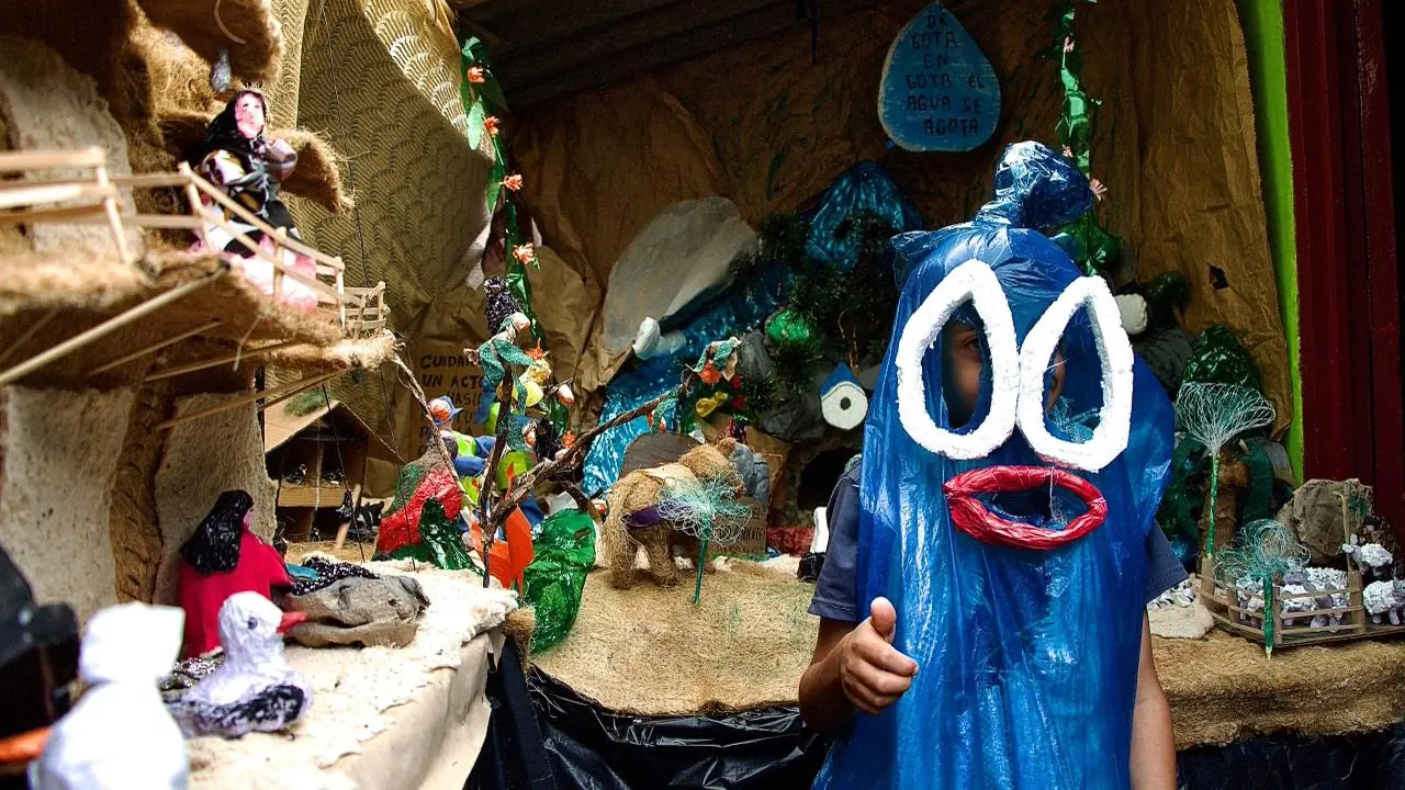Pesebres hechos con reciclaje llenarán de espíritu navideño a La Ceja en el Concurso Ecológico 2025