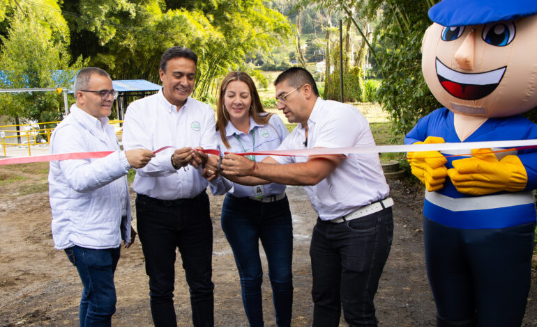 Funcionamiento de la Planta de Tratamiento de Aguas Residuales de El Santuario. (Foto: Alcaldía de El Santuario / Cornare)