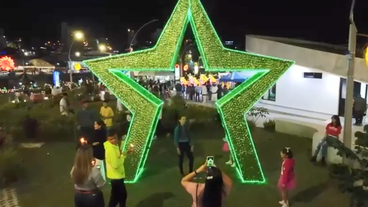 Marinilla prepara un encendido navideño con drones, música y más de un millón de luces