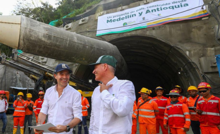 Anuncio de inversión de Medellín para culminar el Tramo 2 de la Nueva Vía al Mar.