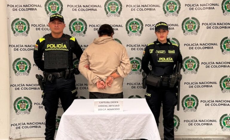 Captura de alias El Gordo en La Ceja por homicidio y tortura.