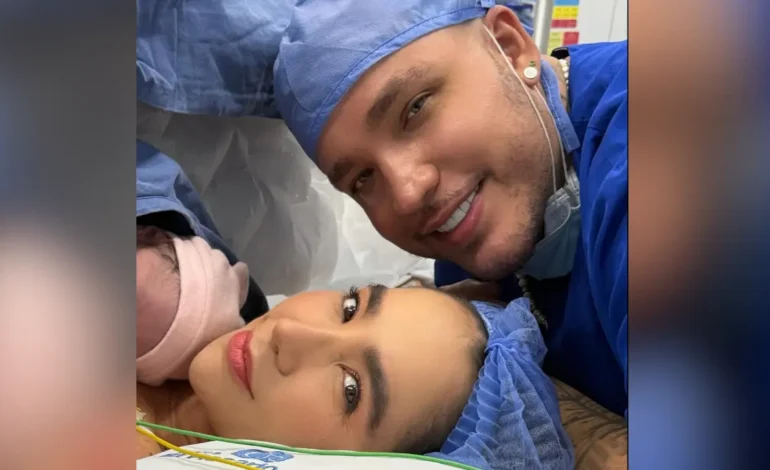 Emilia nació y Paola Jara y Jessi Uribe anunciaron su llegada con fotos desde el hospital