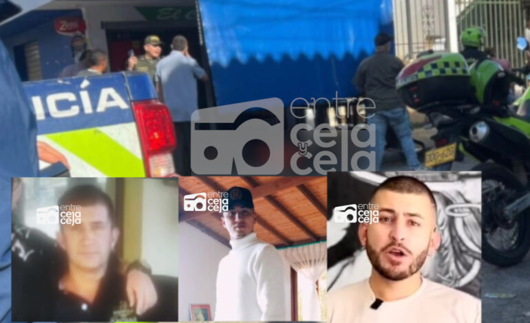 Tres hombres fueron asesinados en El Carmen de Viboral y autoridades ofrece millonaria recompensa por los responsables