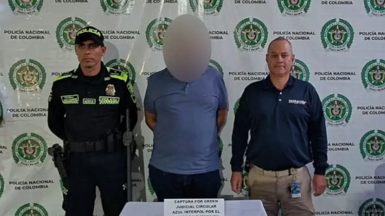 Hombre buscado por Interpol termina capturado en el aeropuerto de Rionegro