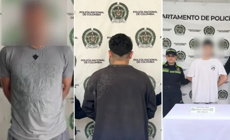 Capturan a tres presuntos sicarios que habrían participado en al menos siete homicidios en el Oriente antioqueño