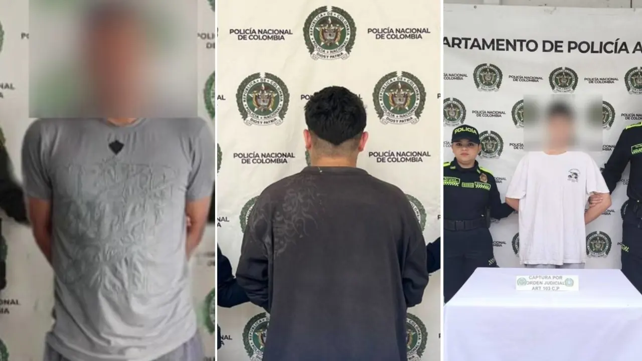 Capturan a tres presuntos sicarios que habrían participado en al menos siete homicidios en el Oriente antioqueño