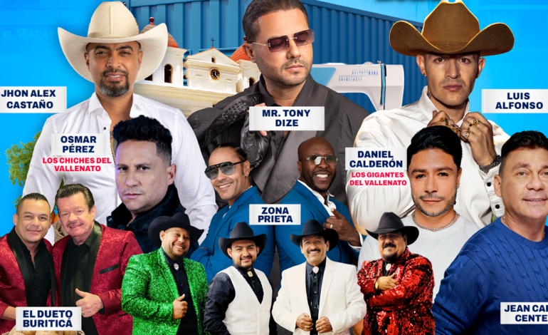 Artistas confirmados en las Fiestas del Retorno 2026 en El Santuario, Antioquia