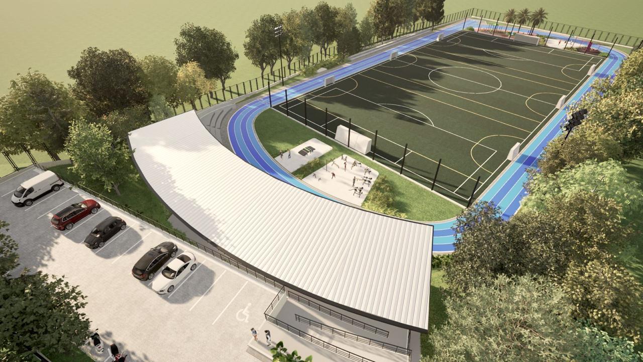 Así será el nuevo Parque Deportivo de la Familia en El Santuario