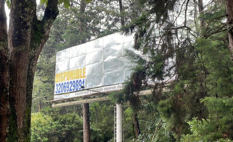 Autoridades de Medellín desmontan vallas y pendones por propaganda política anticipada rumbo a elecciones al Congreso 2026