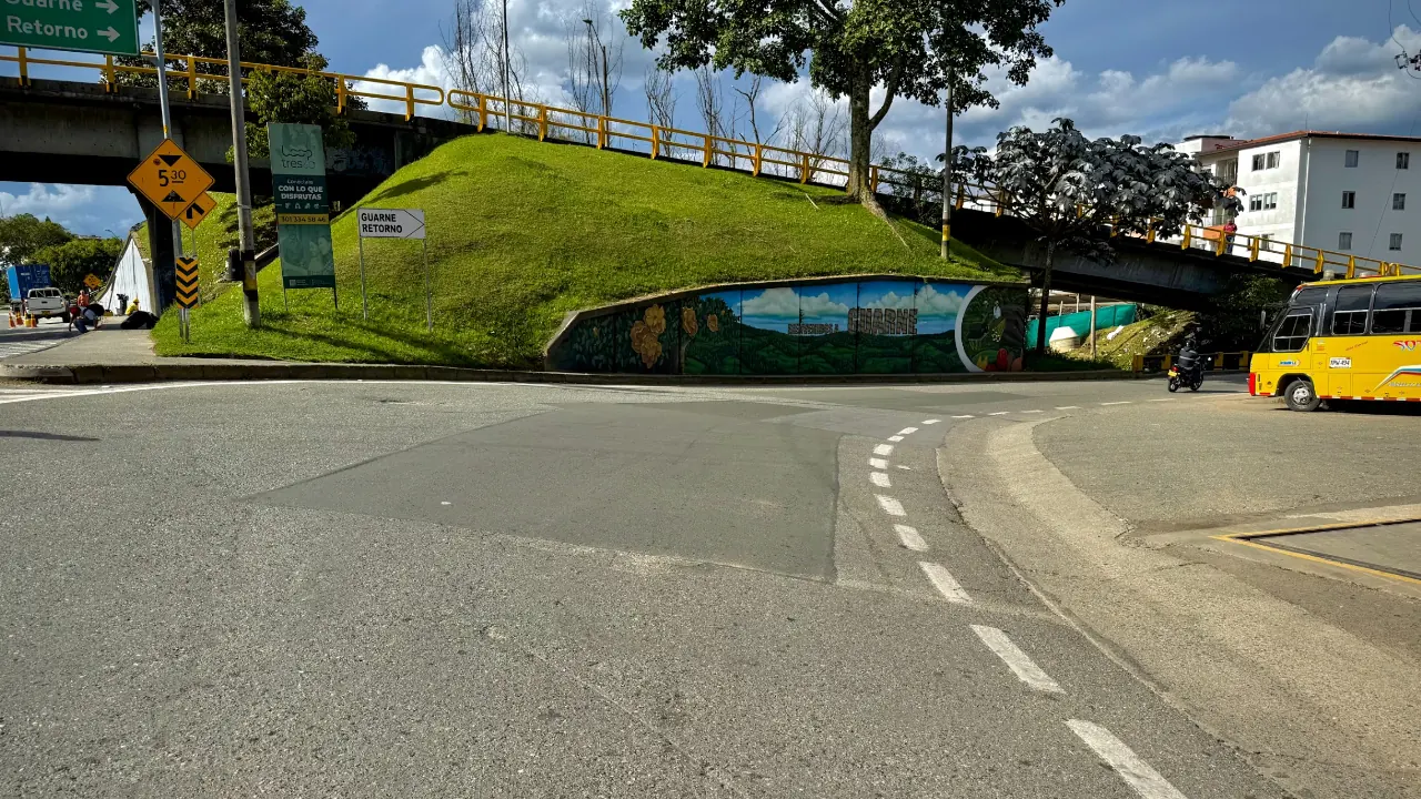 Atención: cierre temporal en una vía de Guarne por mantenimiento del sistema de aguas residuales