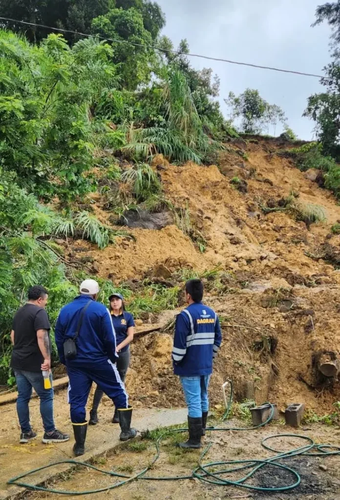 Dagran despliega maquinaria y equipos técnicos tras emergencias por lluvias en Antioquia