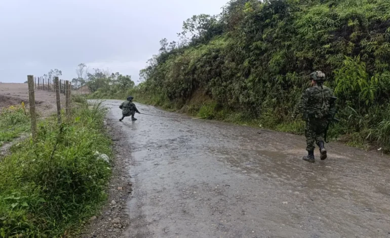 Seis explosivos fueron hallados y destruidos por el Ejército en las vías de Anorí