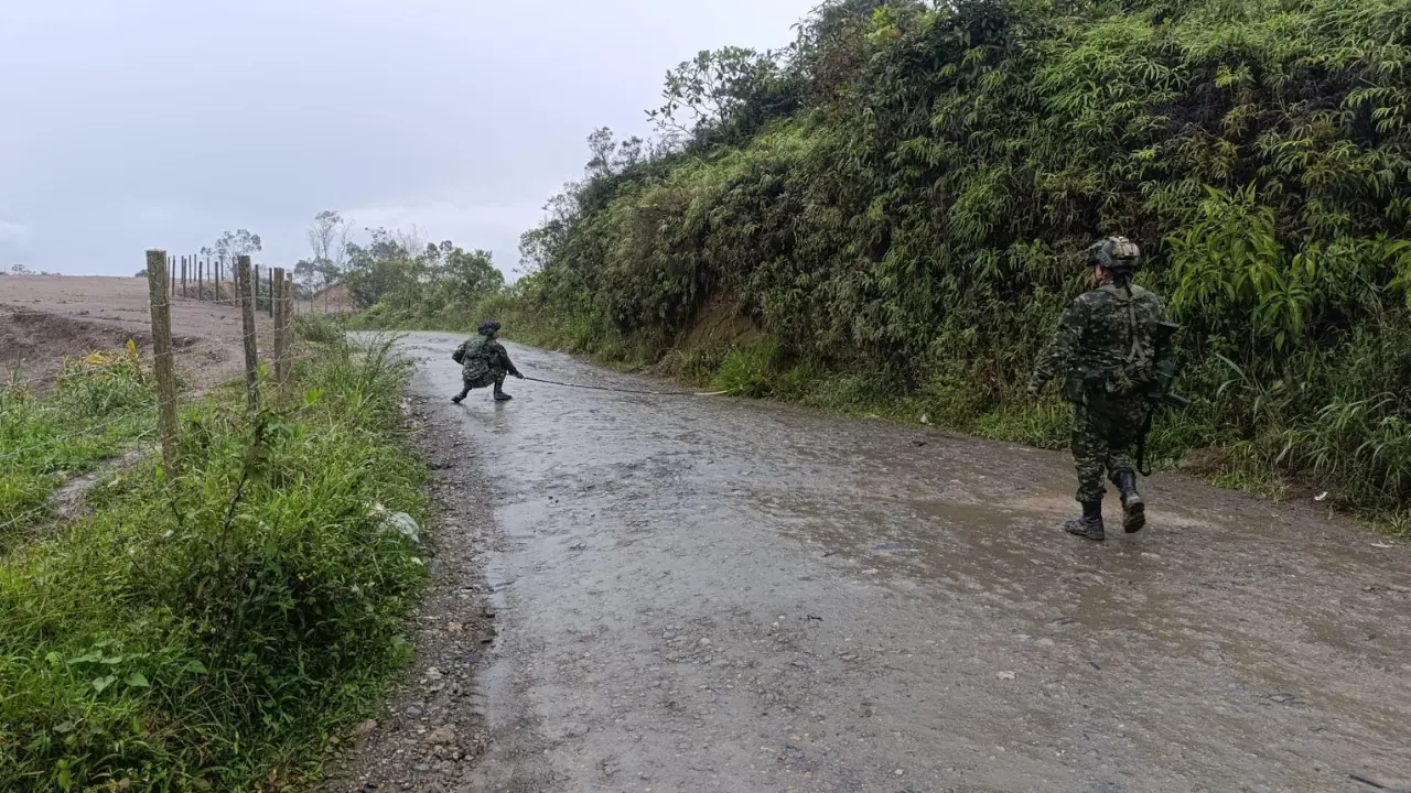 Seis explosivos fueron hallados y destruidos por el Ejército en las vías de Anorí