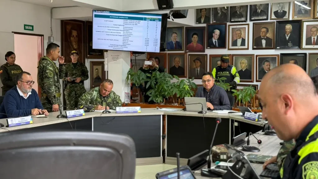 Más capturas y menos delitos marcan el primer balance de seguridad del año en El Santuario