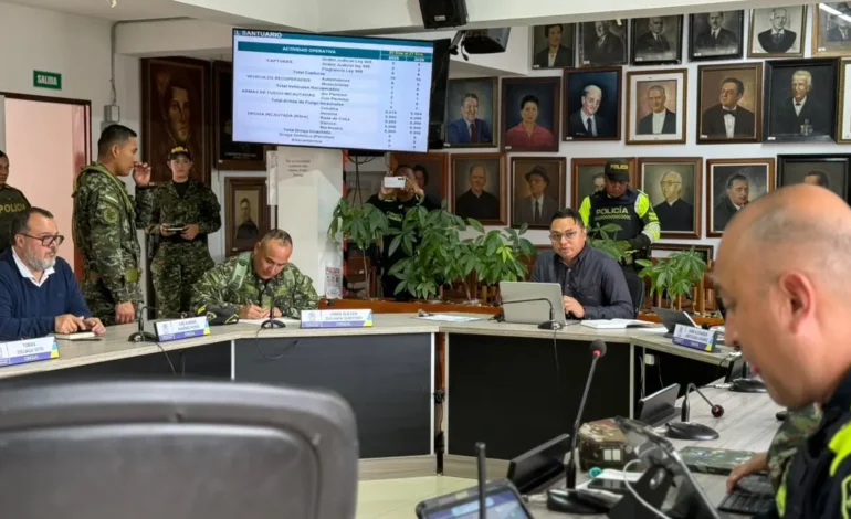 Más capturas y menos delitos marcan el primer balance de seguridad del año en El Santuario