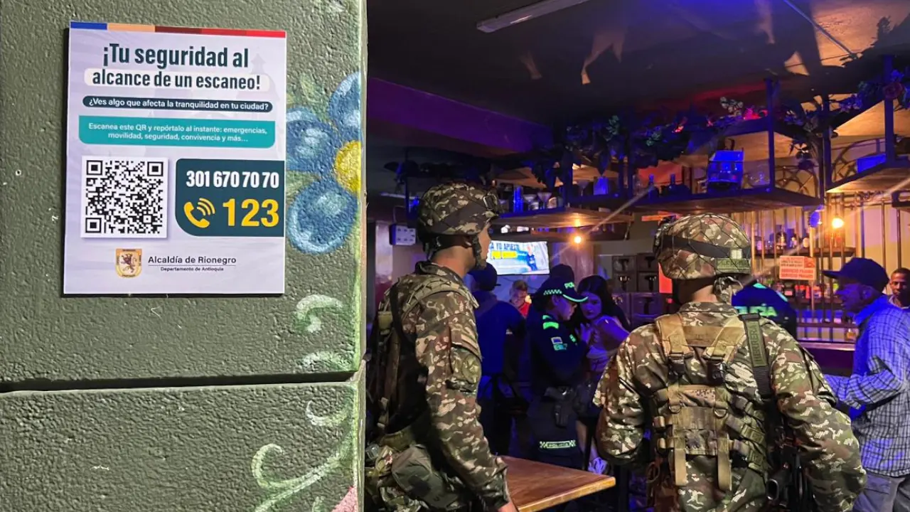 Rionegro mantiene operativos de seguridad con capturas cierres y nuevos refuerzos policiales