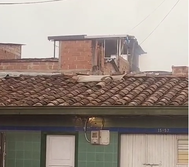 Incendio en San Cayetano, La Ceja, dejó sin hogar a madre soltera y su hija
